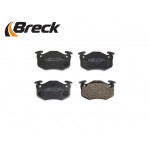 BRECK Bremsbelagsatz, Scheibenbremse
